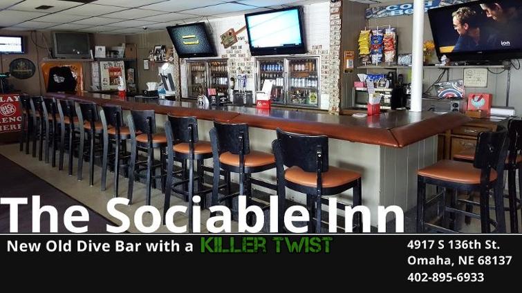 Sociable Inn new old dive bar in Millard Ne